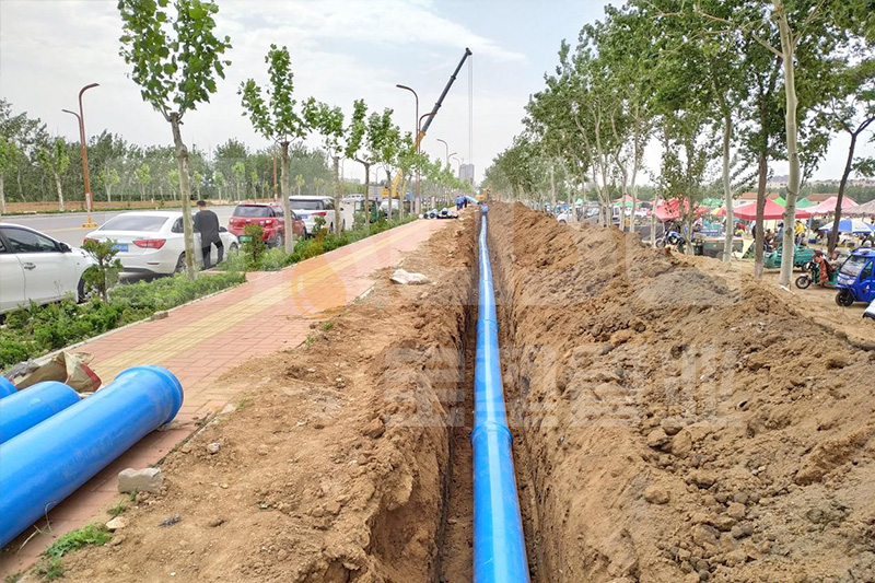 山東龍口經(jīng)濟園區(qū)PVC-O輸水工程